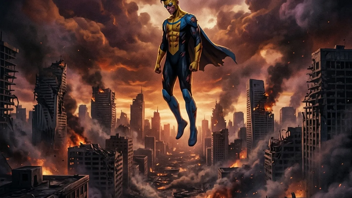 Invincible: the superhero show that actually follows through hero image